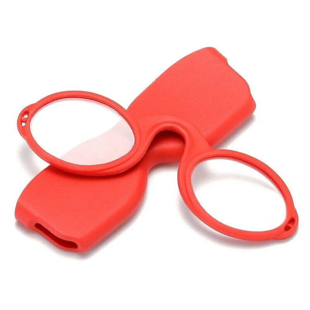 Mini Pince-Nez Reading Glasses With Protective Case