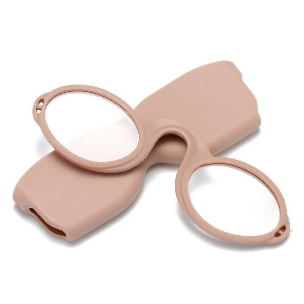 Mini Pince-Nez Reading Glasses With Protective Case
