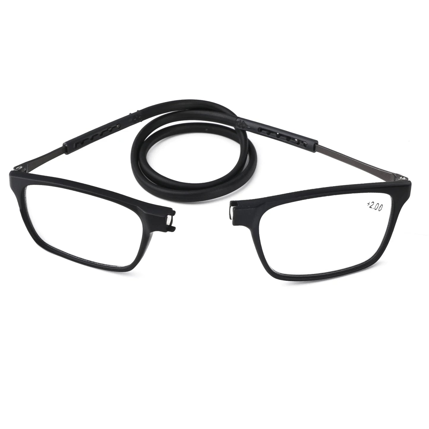 Portable Folding Reading Glasses With Adjustable Fit