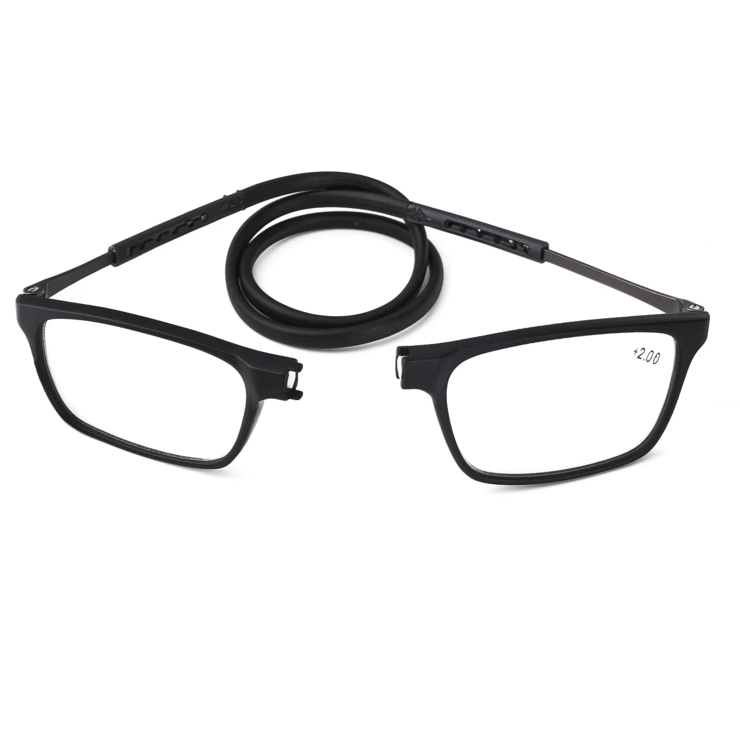 Portable Folding Reading Glasses With Adjustable Fit