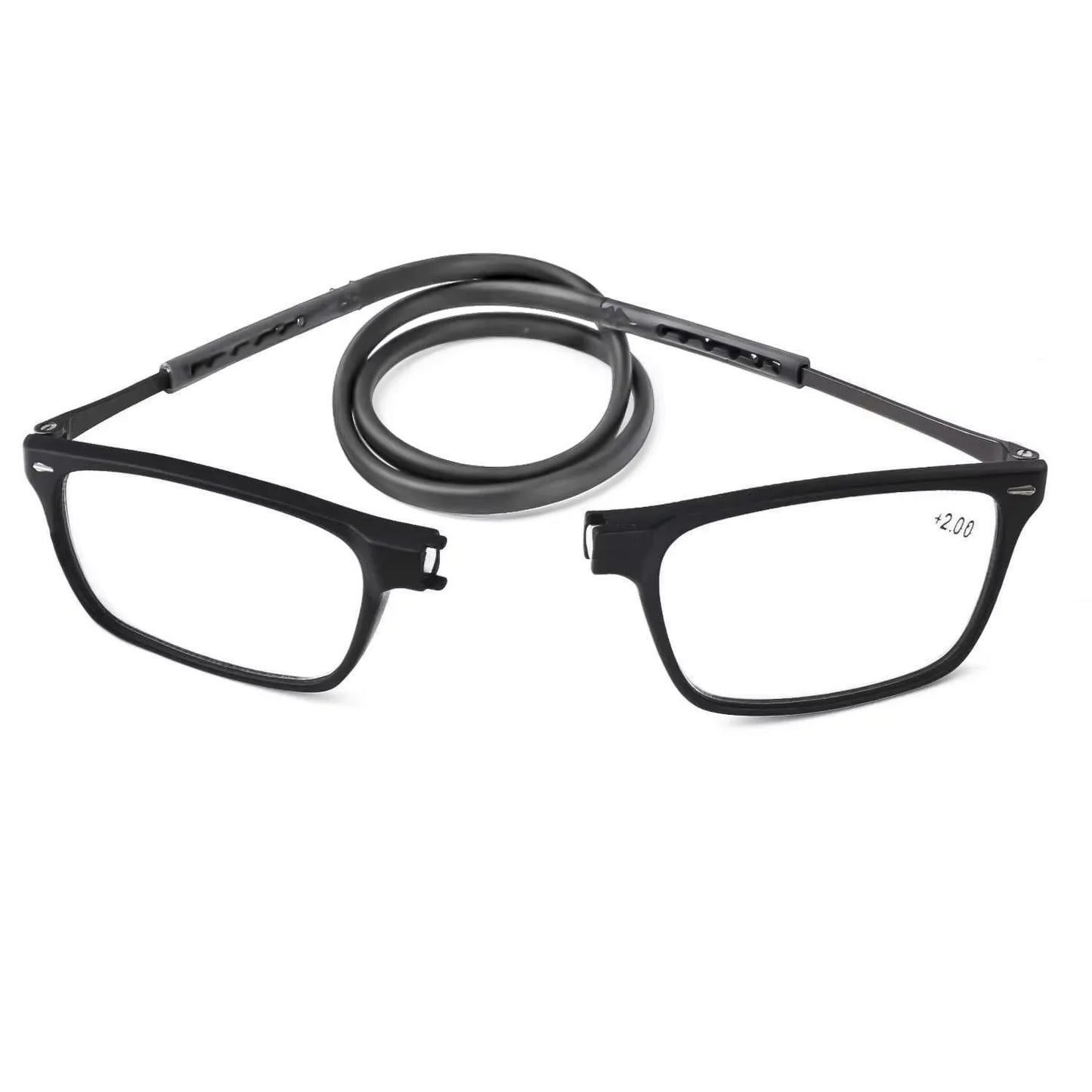 Portable Folding Reading Glasses With Adjustable Fit