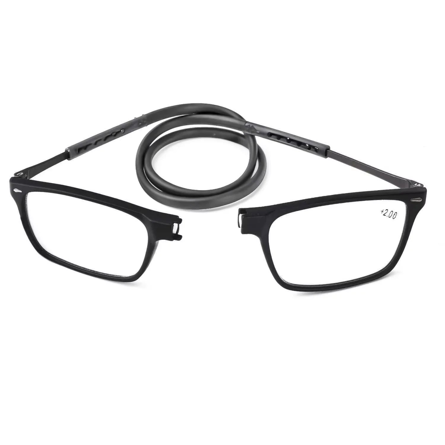 Portable Folding Reading Glasses With Adjustable Fit