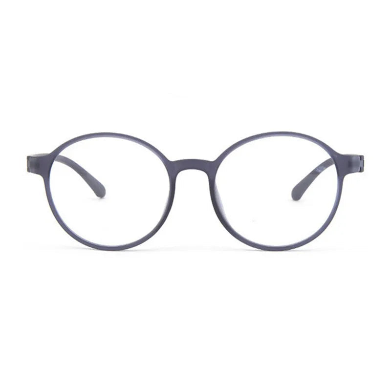 Retro Round Reading Glasses With Anti-Blue Light Lenses