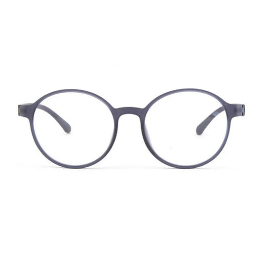 Retro Round Reading Glasses With Anti-Blue Light Lenses