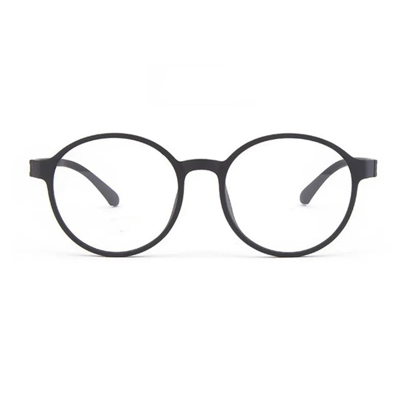 Retro Round Reading Glasses With Anti-Blue Light Lenses
