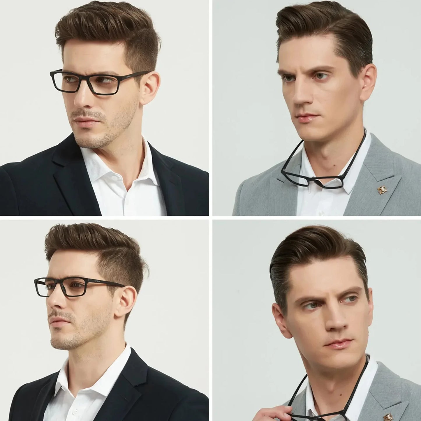 Portable Folding Reading Glasses With Adjustable Fit