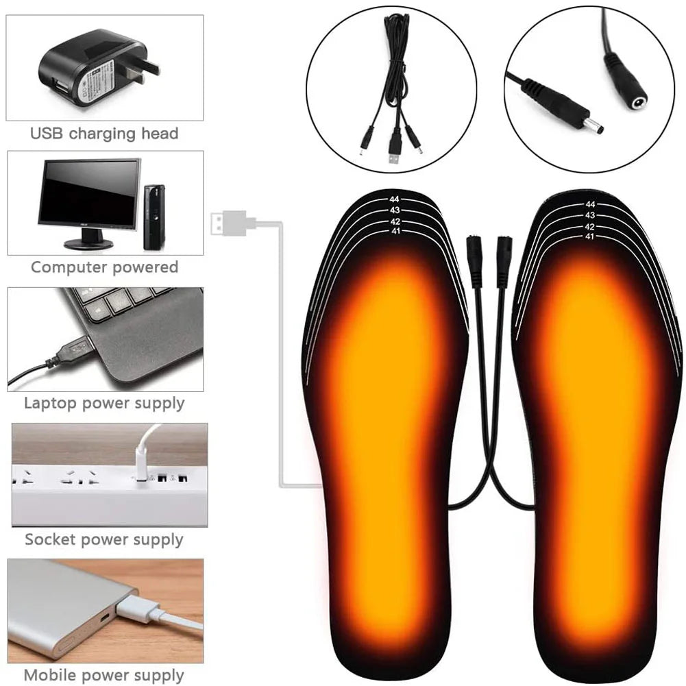 Thermal Insole With Usb Heating - Unisex
