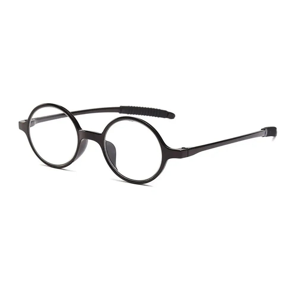 Ultralight Round Reading Glasses With Clear Polycarbonate Lenses