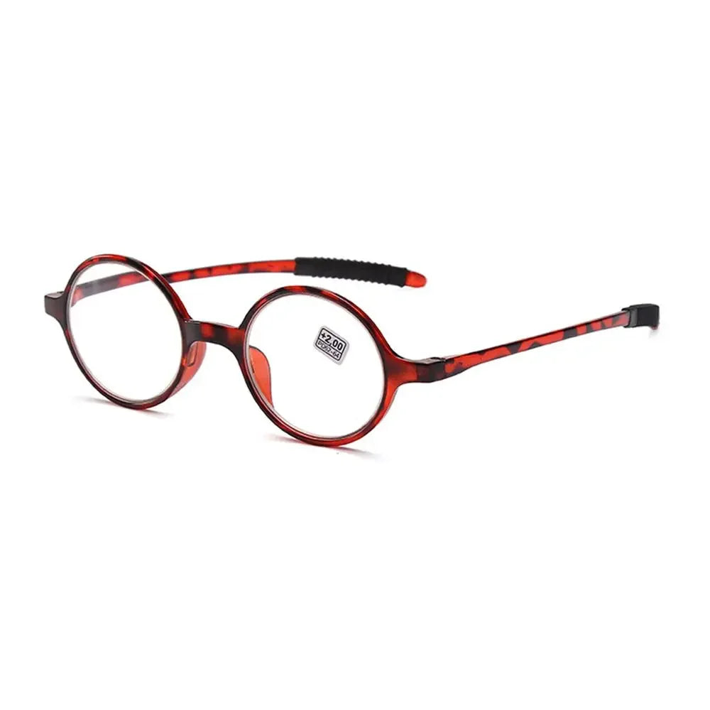 Ultralight Round Reading Glasses With Clear Polycarbonate Lenses