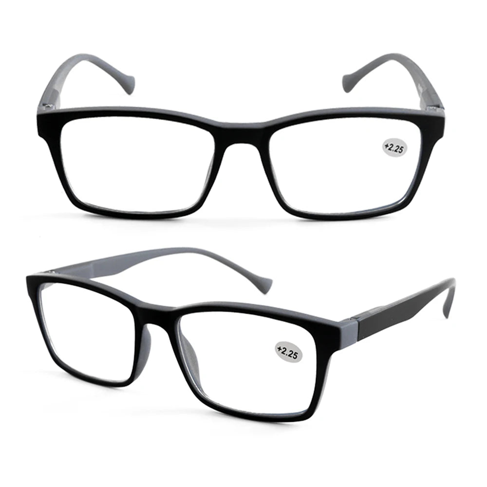 Unisex Anti-Blue Light Reading Glasses With Classic Rectangle Frame